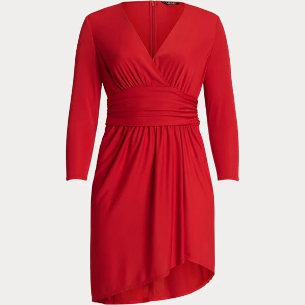 vestiti asimmetrici Lauren rosso