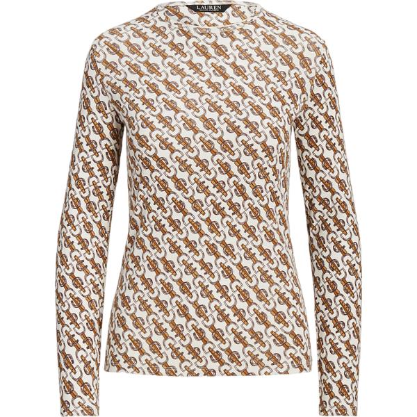 t-shirt Lauren bianco con stampe