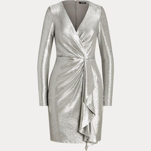 vestiti Lauren Petite grigio