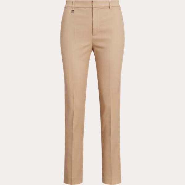 pantaloni Lauren Petite marrone