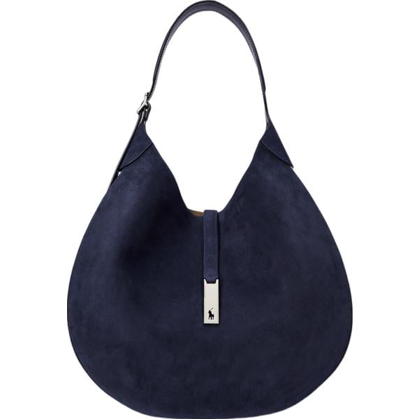 borse a spalla Polo Ralph Lauren blu