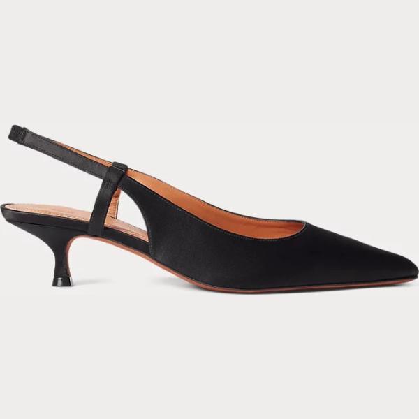 scarpe col tacco Polo Ralph Lauren nero