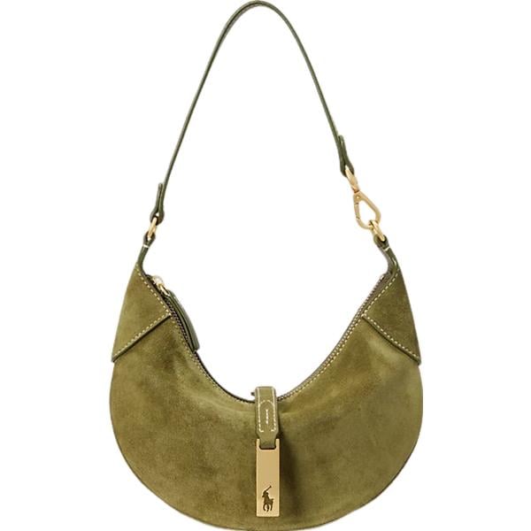 borse a spalla Polo Ralph Lauren verde