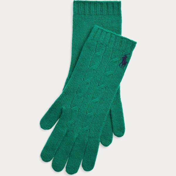 guanti Polo Ralph Lauren verde