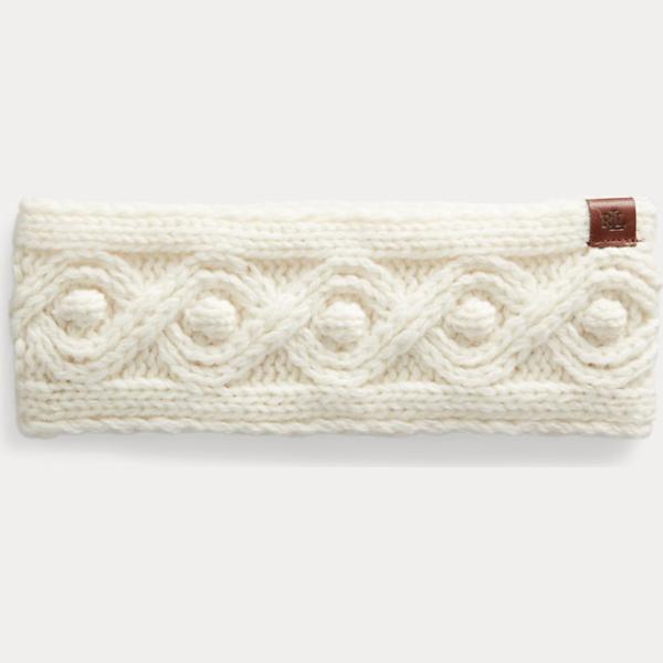 sciarpe Lauren bianco