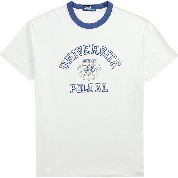 t-shirt Polo Ralph Lauren bianco con stampe