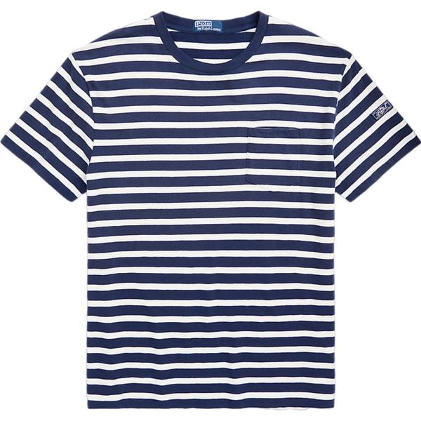 t-shirt Polo Ralph Lauren blu a righe