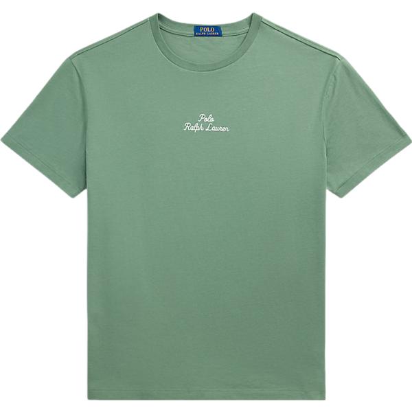 t-shirt Polo Ralph Lauren verde con stampe
