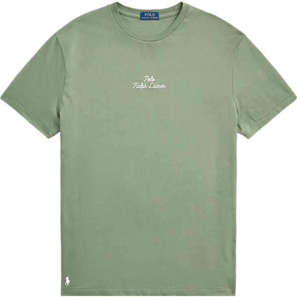 t-shirt Polo Ralph Lauren verde con stampe