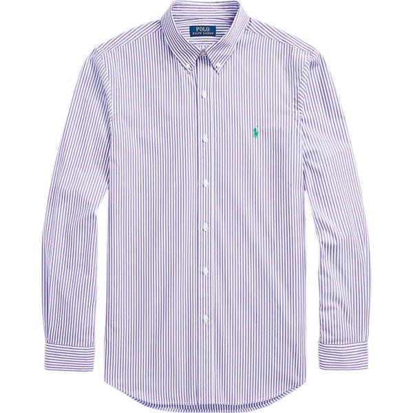 camicie Polo Ralph Lauren viola a righe