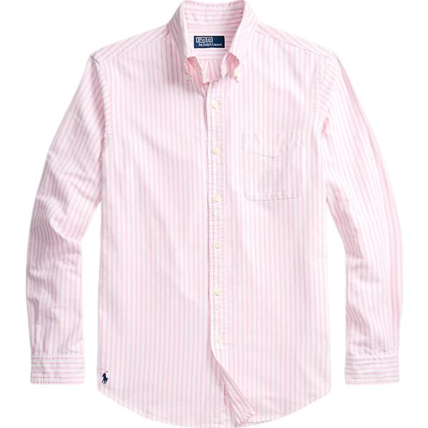 camicie Polo Ralph Lauren bianco a righe
