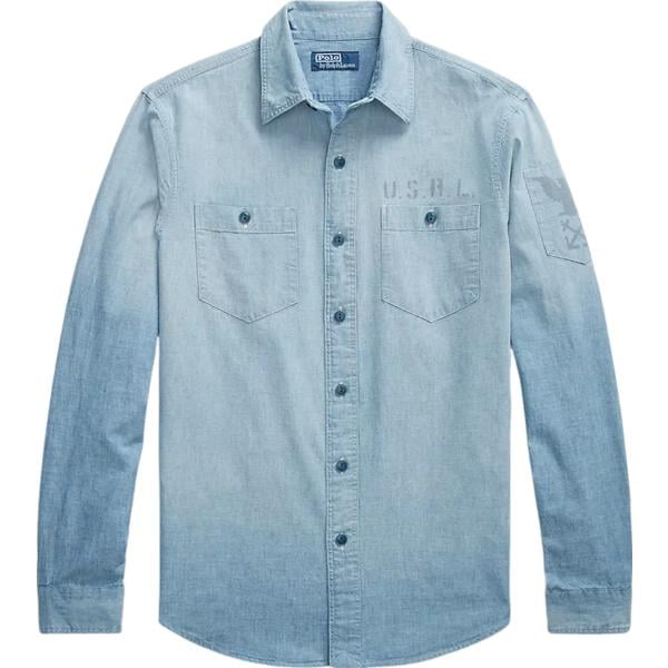 camicie Polo Ralph Lauren blu