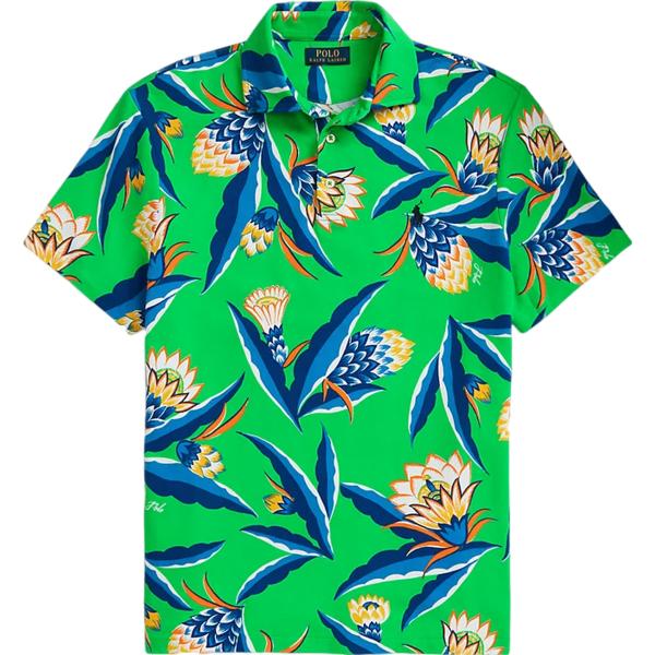 polo Polo Ralph Lauren verde a fiori