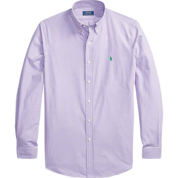camicie Polo Ralph Lauren viola