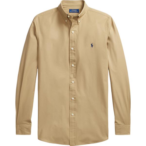 camicie Polo Ralph Lauren marrone