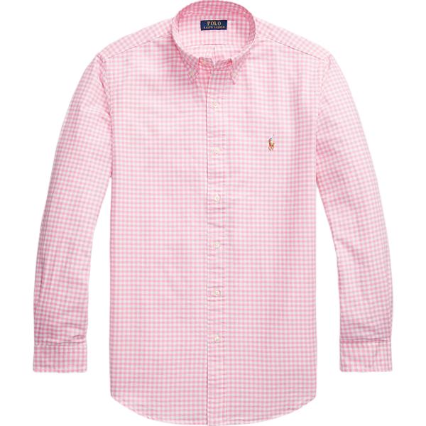 camicie Polo Ralph Lauren rosa a quadri