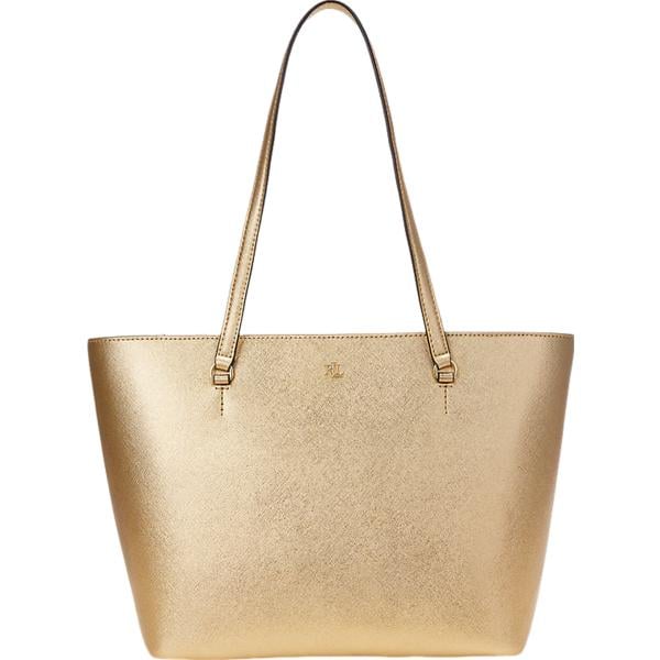 borse tote Lauren marrone