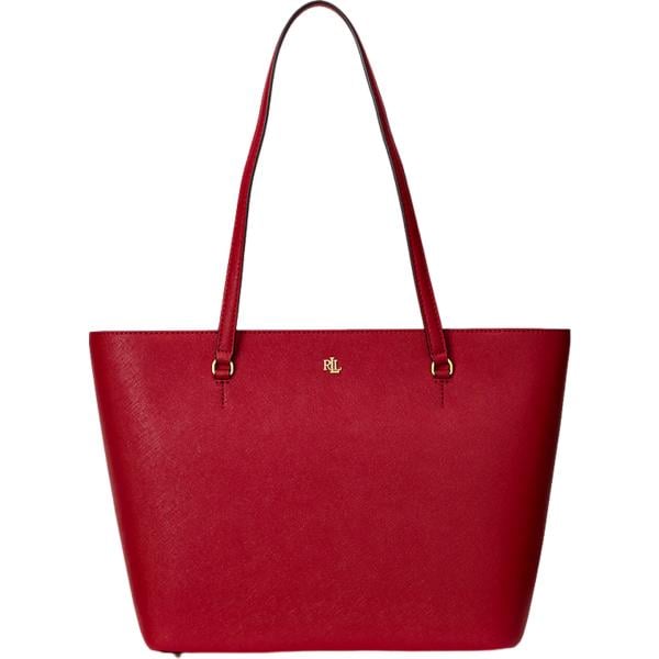 borse tote Lauren rosso