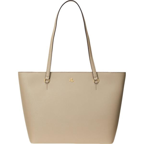 borse tote Lauren marrone