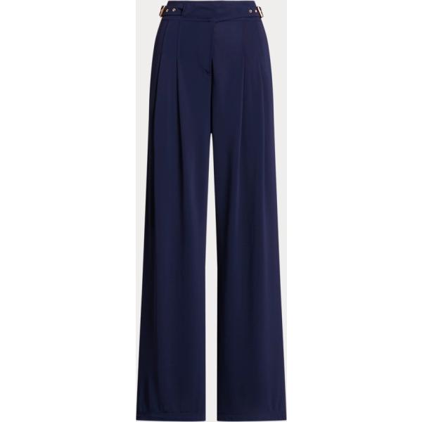 pantaloni Lauren Petite blu
