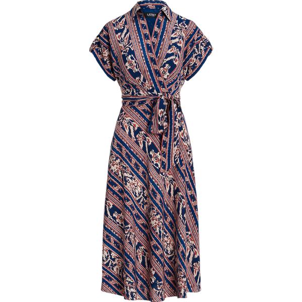 vestiti lunghi Lauren blu a righe