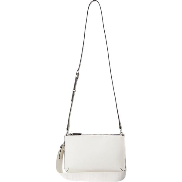 borse a tracolla Lauren bianco con stampe