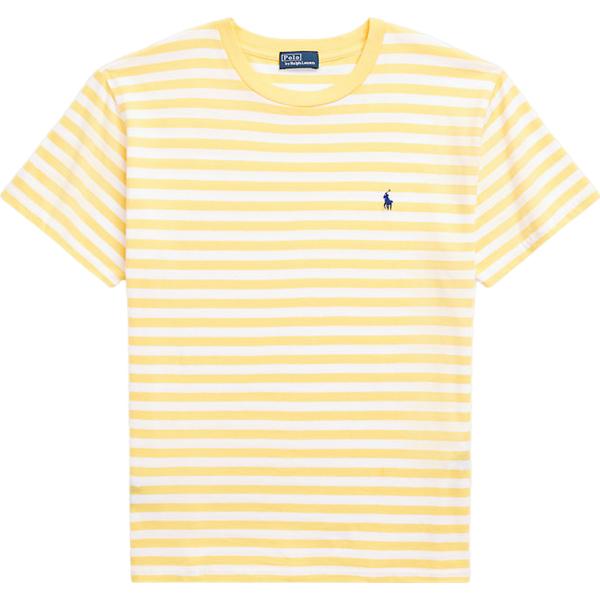 t-shirt Polo Ralph Lauren bianco a righe