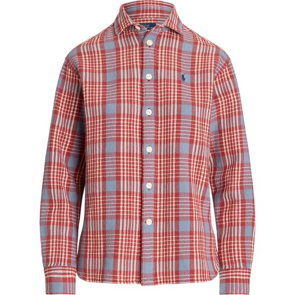 camicie Polo Ralph Lauren rosa scozzese