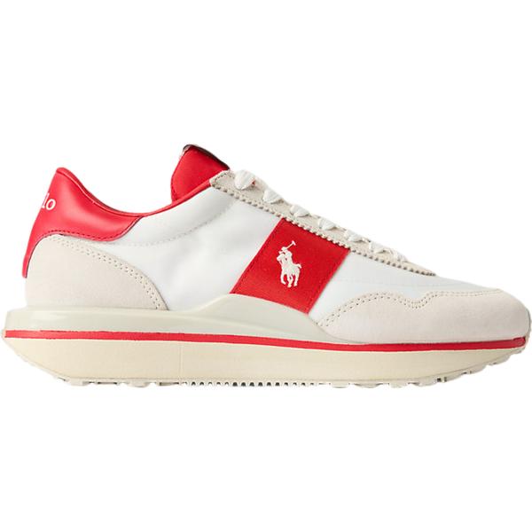 sneakers Polo Ralph Lauren bianco a righe
