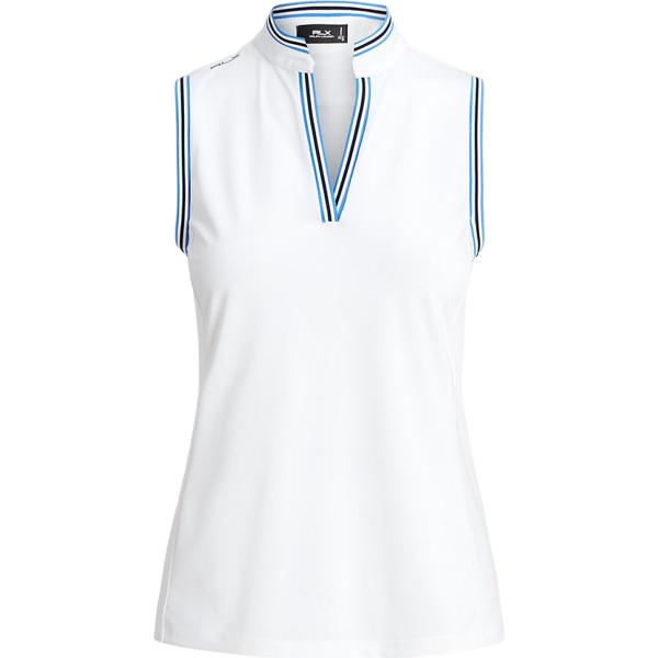camicie RLX Golf bianco a righe
