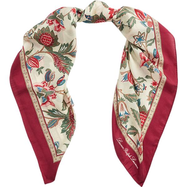 foulard Lauren multicolore a fiori