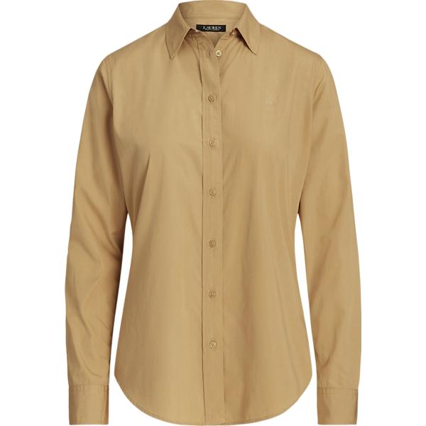 camicie Lauren Petite marrone