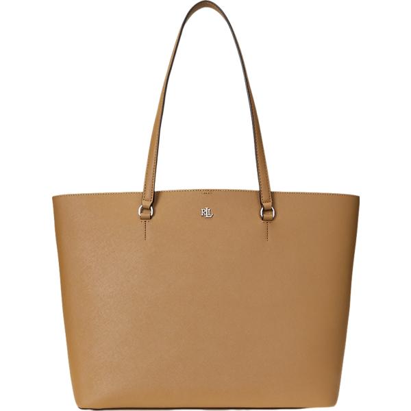 borse tote Lauren marrone