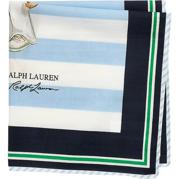 foulard Polo Ralph Lauren blu a righe