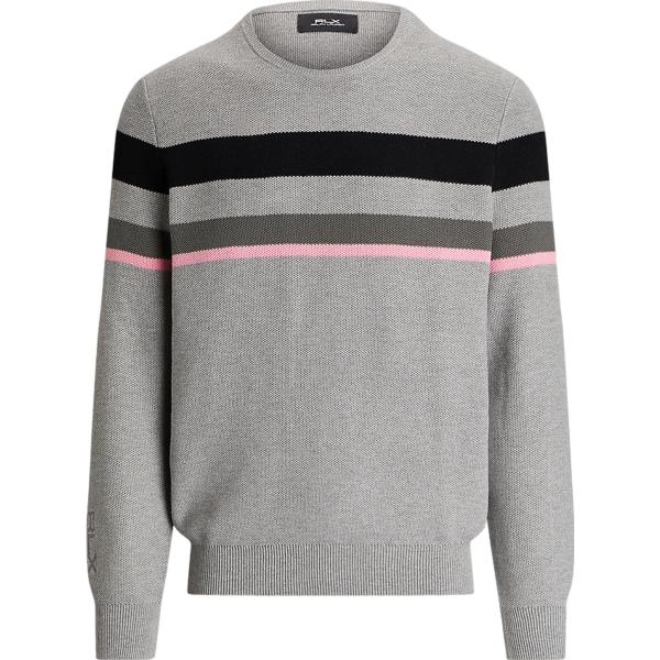 maglieria RLX Golf grigio a righe
