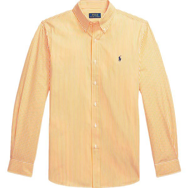 camicie Polo Ralph Lauren arancione a righe