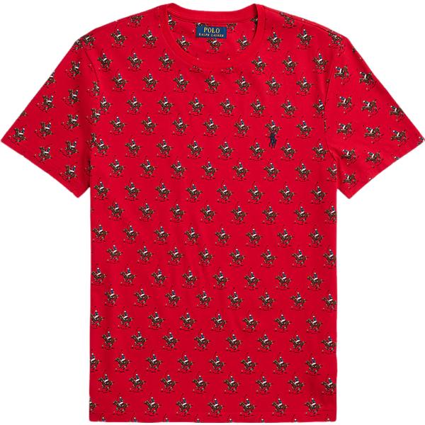 t-shirt Polo Ralph Lauren rosso con stampe