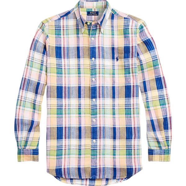 camicie Polo Ralph Lauren rosa scozzese