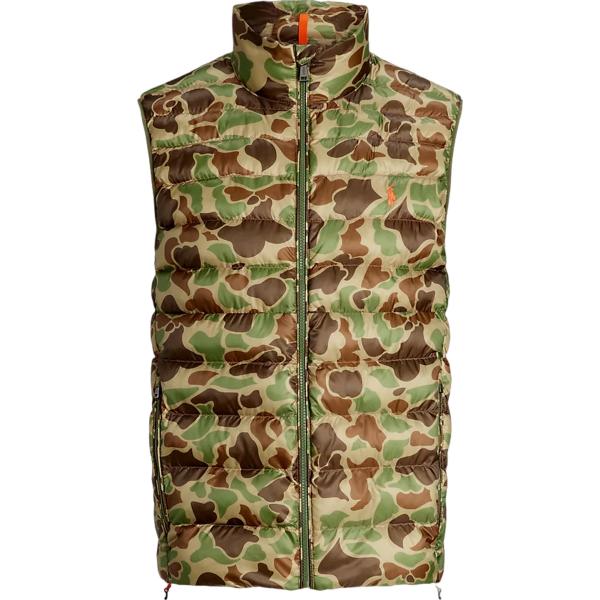 gilet Polo Ralph Lauren marrone military