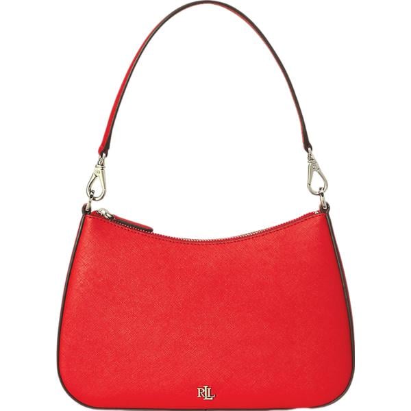 borse a spalla Lauren rosso