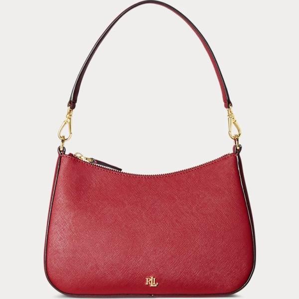 borse a spalla Lauren rosso