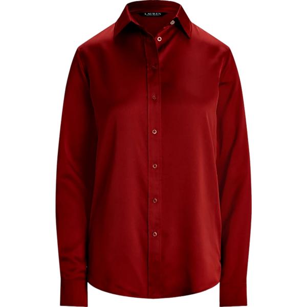 camicie Lauren rosso
