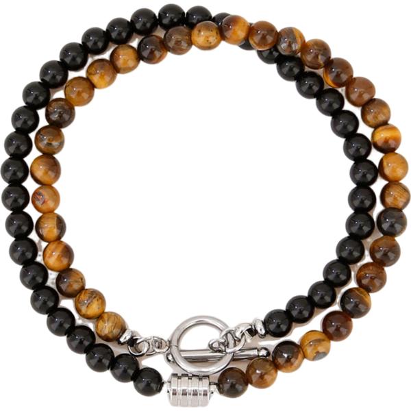 braccialetti Imperial marrone tinta unita