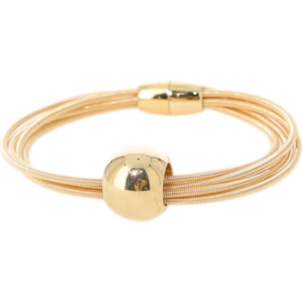 Braccialetto da donna in arancione chiaro effetto lucido Imperial
