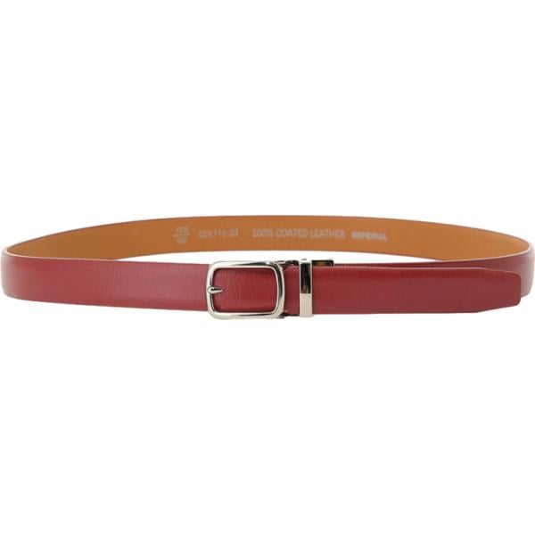 Cintura da donna in marrone scuro effetto lucido con fibbia in metallo Imperial Imperial