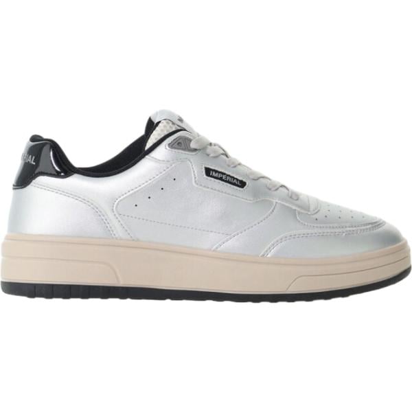 Sneakers da uomo in grigio chiaro con lacci Imperial