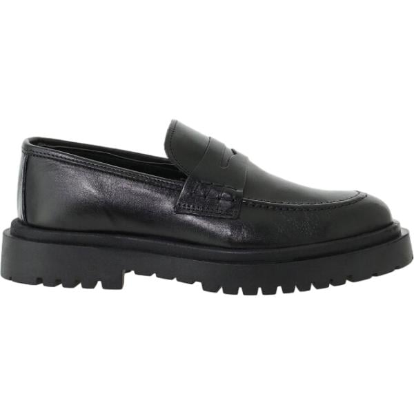 Scarpe stringate da uomo in nero pece lungo Imperial