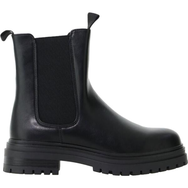Stivaletti chelsea da donna in nero pece con zip Imperial