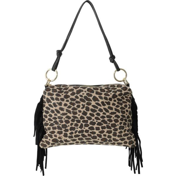 borse a spalla Imperial nero animalier