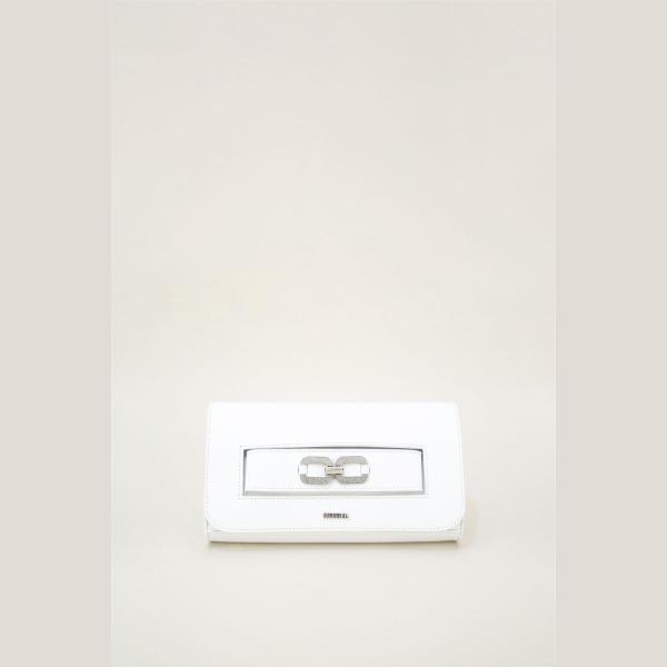 pochette Imperial bianco tinta unita
